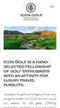 Mobile Screenshot of icongolf.com